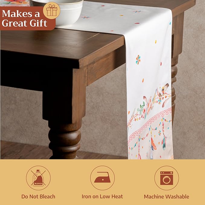 Maison d' Hermine Table Runner 100% Cotton 14.50" x 72" | Table Runners 72 - Image 5