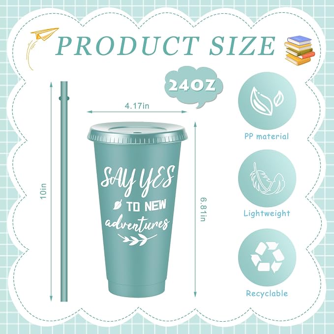 Uiifan 30 Pcs Inspirational Cups Bulk - Image 2
