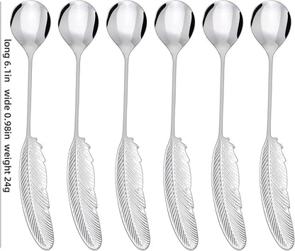 Creative spoons in multiple colors. They can be used to stir flower tea - Image 7