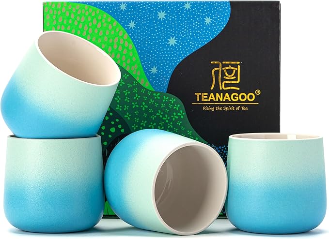 TEANAGOO Japanese Tea Cup, 7.2Oz / 205 ml, Japansese Cups, Chinese Tea Cups by TEANAGOO