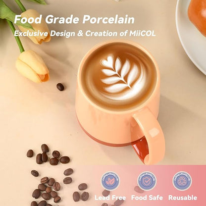 Miicol Ceramic Coffee Mug, 16 oz Large Coffee Cup, Tea Mug - Image 4
