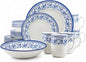24-Piece Porcelain Dinnerware Set by TudorEngland