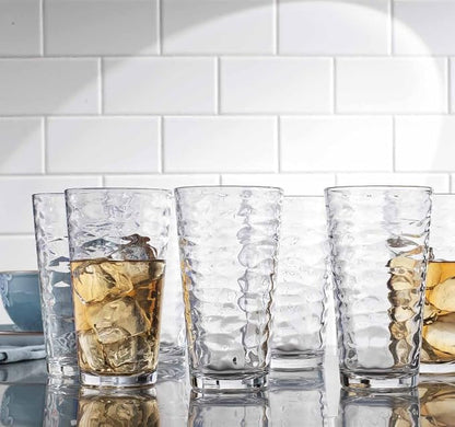 Glaver's Drinking Glasses Set of 10 Highball Glass Cups, 17 Oz Cooler - Image 6