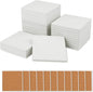 30 Pieces 4 Inch Blank Ceramic Coasters, Unglazed Ceramic Tiles Coasters by GNIEMCKIN