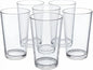 Clear Plastic Reusable Drinking Glasses set 6, 12oz Iced Tea Cups | BPA Free by WEXINHAO
