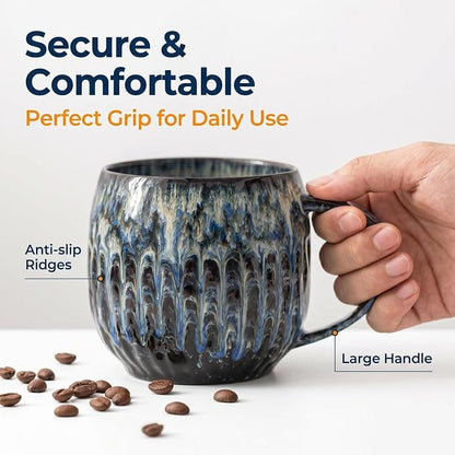 Large Ceramic Coffee Mug - 20oz Big Tea Cup - Image 4