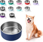 WENBOKMIN Dog Bowl, Stainless Steel Dog Food and Water Bowl by Wenbokmin