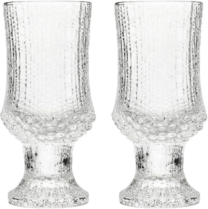 iittala 1008527 Ultima Toure White Wine Glass Pair Set by Iittala