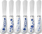 6 Pack Cheese Spreaders bulk 4.95" Stainless Steel Butter Knife by Yiyiring