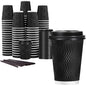 Lamosi 50 Pack 12 oz Disposable Coffee Cups by BuyNow