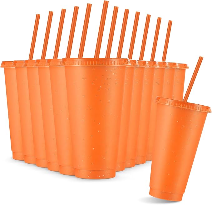 Amyhill 12 Pcs Reusable Glitter Cups by Amyhill