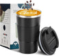 Insulated Travel Coffee Mug, Stainless Steel Coffee Cup by YINBAOGE