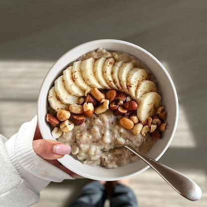 Ceramic Cereal Bowls 26 OZ, Embossment Soup Bowls - Image 6