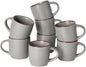 famiware Mercury Coffee Mugs 13 oz, Coffee Mugs Set of 8 by Famiware