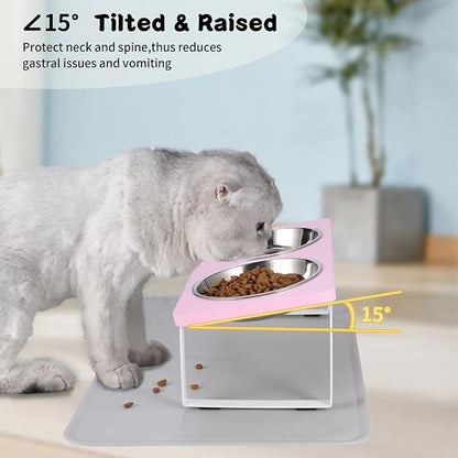 Summark Upgraded Elevated Cat Bowls - Image 4