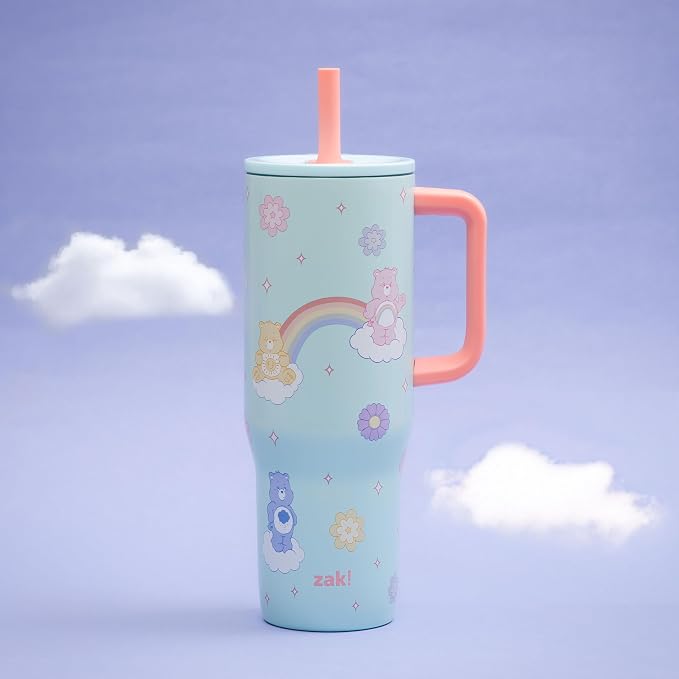 Zak Designs Care Bears 30oz Spill-Proof Insulated Stainless Steel Tumbler | BPA - Image 8