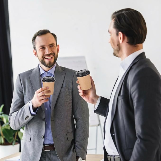 100 Sets 8 oz Disposable Espresso Cup - Image 7