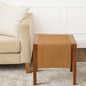 Solino Home 100% Pure Linen Table Runner Brown Sugar Hemstitch, 14 x 36 in | by SolinoHome