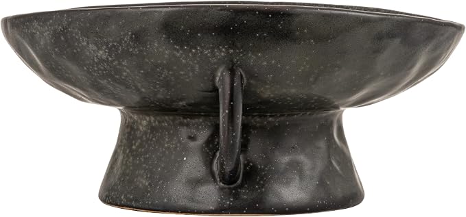 Creative Co-Op Stoneware Footed Pedestal Bowl - Image 3