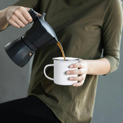 YOUKE OLA 16 Pack Sublimation Blanks Enamel Mug Camping Outdoor Coffee Travel - Image 6