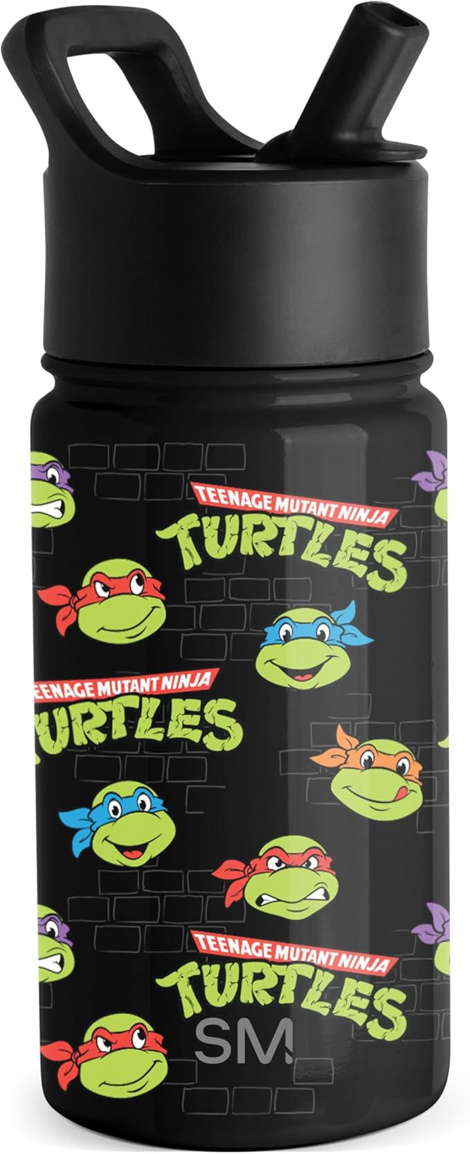 Simple Modern TMNT Kids Water Bottle & Toddler Cup | 14oz | Insulated Stainless by Unknown