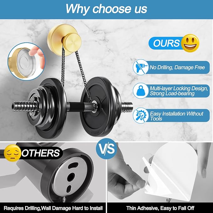 Vacuum Suction Cup Hooks for Shower, Shower Hooks for Inside Shower Glass Window - Image 4