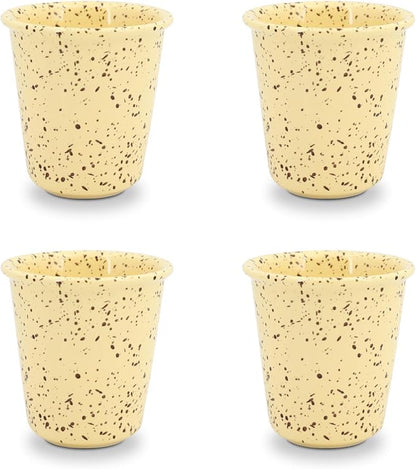 10 oz Coffee Mugs, Microwave & Dishwasher Safe, Drip-Proof Rim, by Krokori