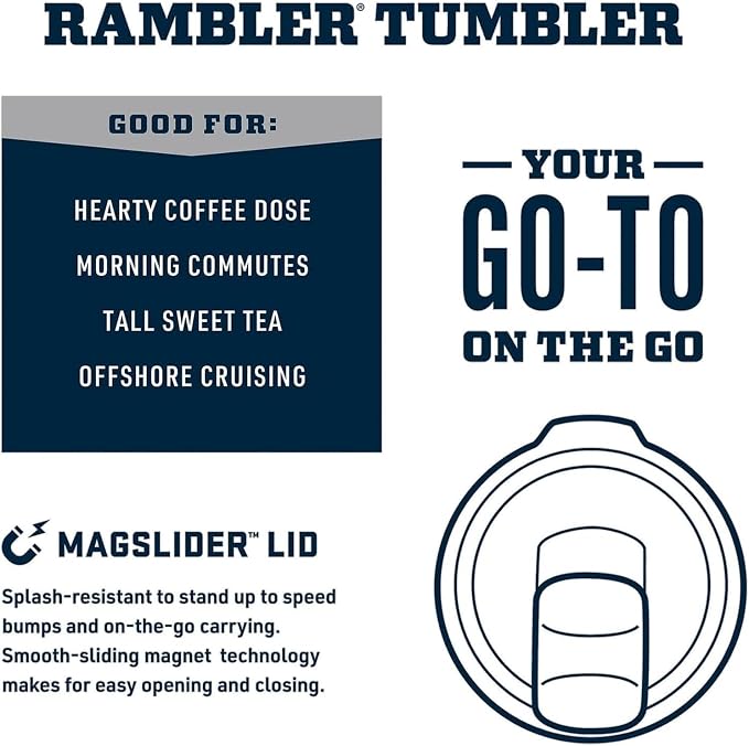 YETI Rambler 30 oz Tumbler, Stainless Steel, Vacuum Insulated - Image 4