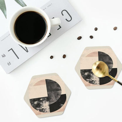 Minimal Abstract Shapes Print Coasters - Image 5