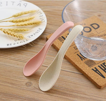 8 OZ Small Bowls Set Cereal Bowls Wheat Straw Bowl Assorted Color Dessert Bowls - Image 6