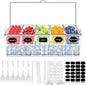 Ice Chilled Condiment Server Caddy, Bar Fruit Caddy by YEXEXINM
