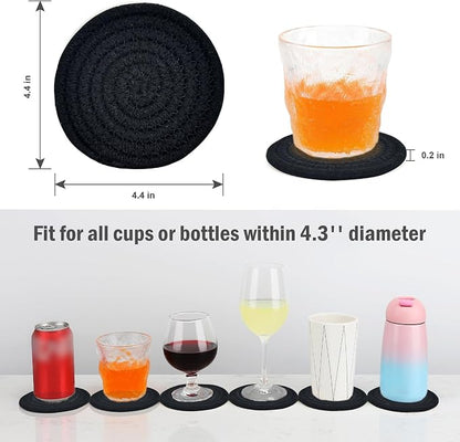 ABenkle 8 Pcs Drink Coasters - Image 2