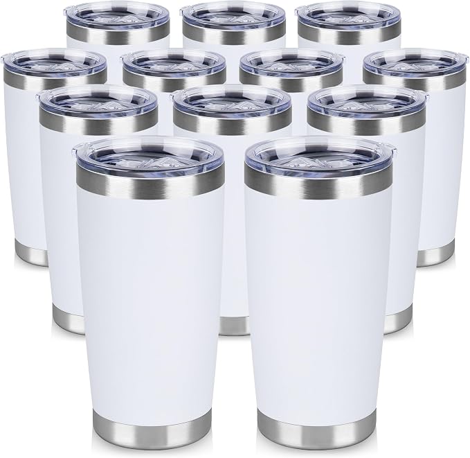 20 oz Tumbler Stainless Steel Tumblers Bulk by VQRRCKI