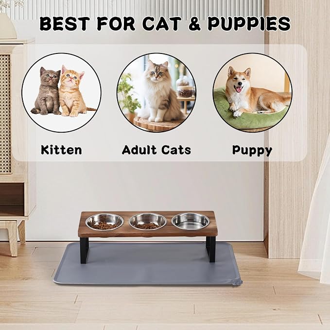 Summark Upgraded Elevated Cat Bowls - Image 6