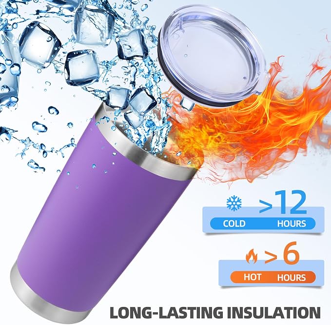 Volhoply 20oz Stainless Steel Tumbler - Image 5