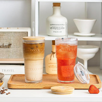 SoulTimes 20oz Hobnail Glass Tumbler - Image 2