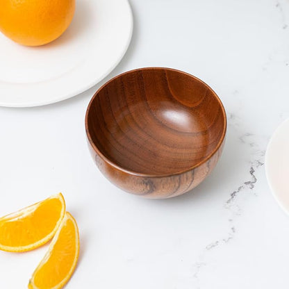 Handmade Wood Bowl, for Rice, Decoration - Image 8