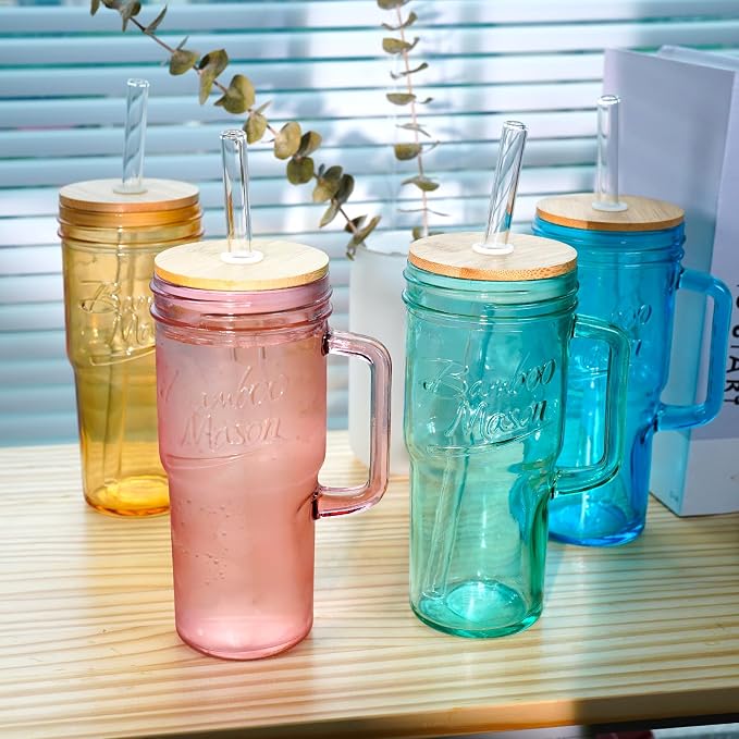 ANOTION Colored Glass Cups - Image 6