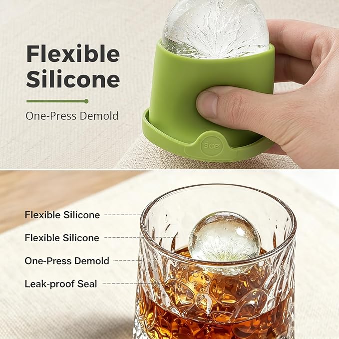 360° Rotating Whiskey Glasses Set of 2, Vintage Crystal Tumblers - Image 5