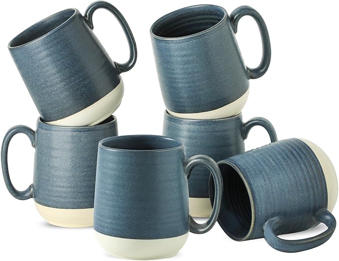 Hasense Coffee Cups, 15 oz Coffee Mugs Ceramic by Hasense