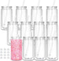 12 Pack Plastic Snow Globe Tumbler by Tswofia