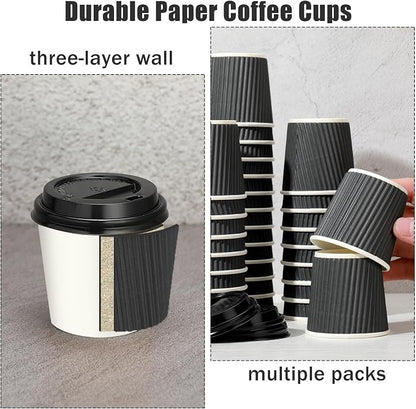 Uiifan 100 Set 4oz Disposable Espresso Cups - Image 3