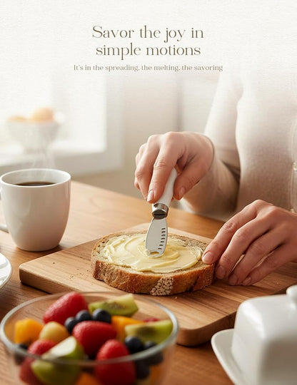 2 Pack Stainless Steel Butter Spreader Knife - Image 2