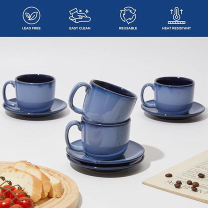 Pokini Stoneware Coffee Cups - Image 7