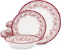12-Piece Porcelain Dinnerware Set by TudorEngland