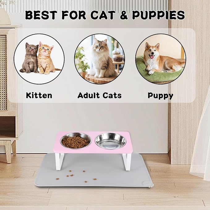 Summark Upgraded Elevated Cat Bowls - Image 6