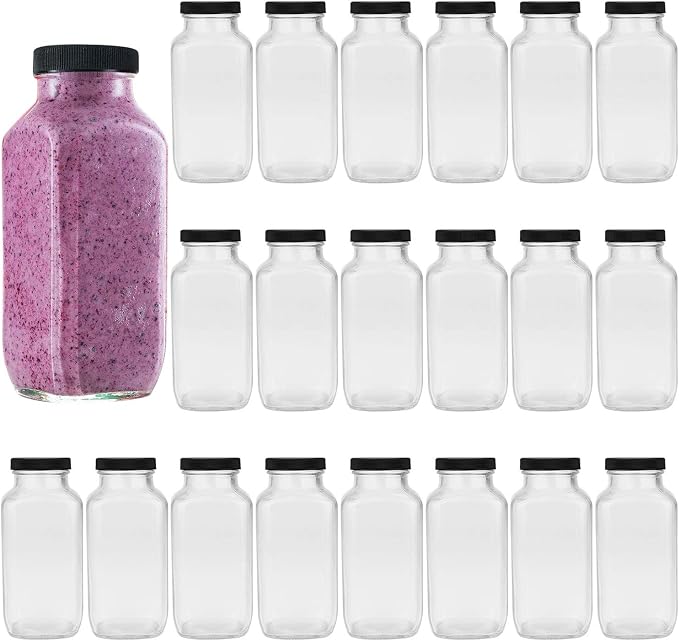 Beverages Drinking Bottles 12oz, Glass Water Botttle by Encheng