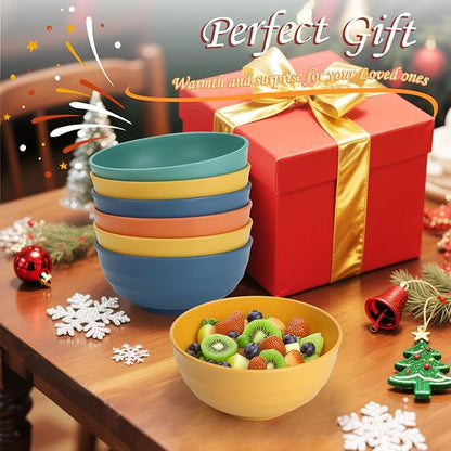 Large Bowls, 60 Oz Salad Bowls, Large Cereal Bowls, Soup & Oatmeal, Microwave & - Image 8