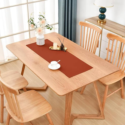 Wolkemer Farmhouse Rust Table Runner Small Short Table Runners 36 Inches | by Wolkemer