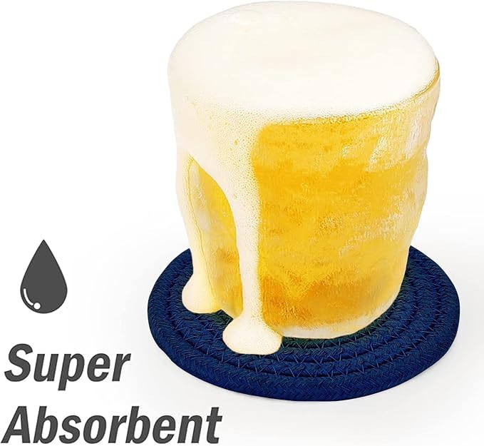 ABenkle 8 Pcs Drink Coasters - Image 3
